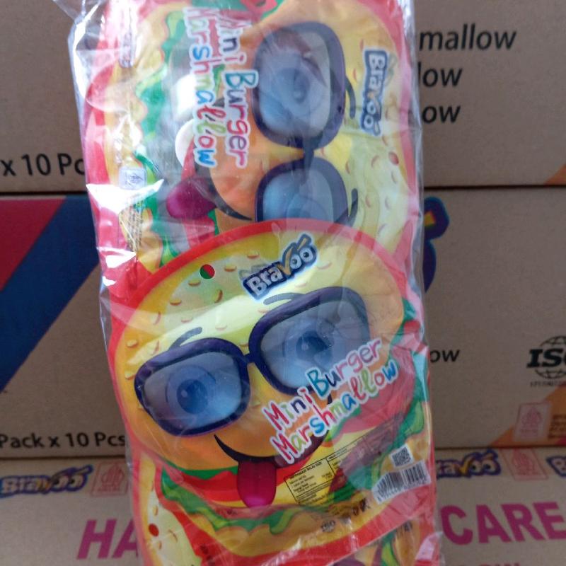 Paket Marshmallow BRAVO isi 30 pcs Candy Snack 2