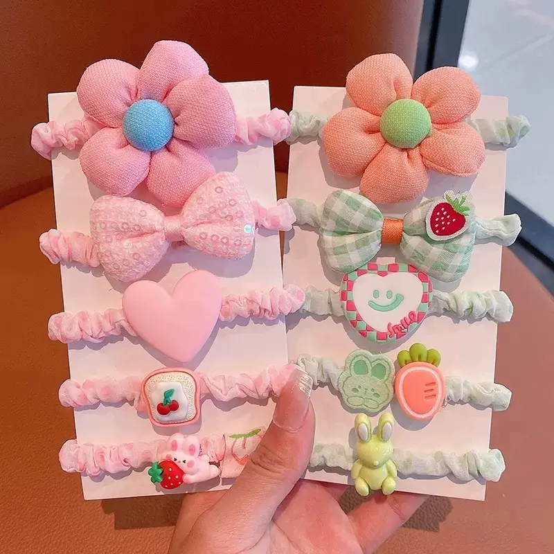 SCRUNCHIE IKAT RAMBUT ANAK KARAKTER MOTIF KAWAI ELASTIS LUCU MODEL KOREA / KUNCIRAN CEPOL ANAK KARAKTER KOREAN STYLE