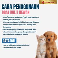 Gambar Obat Kulit Scabies Demodeks Jamur Kutu Anjing Kucing Kelinci 60ml dari Caesar JacO Kota Administrasi Jakarta Barat 3 Tokopedia