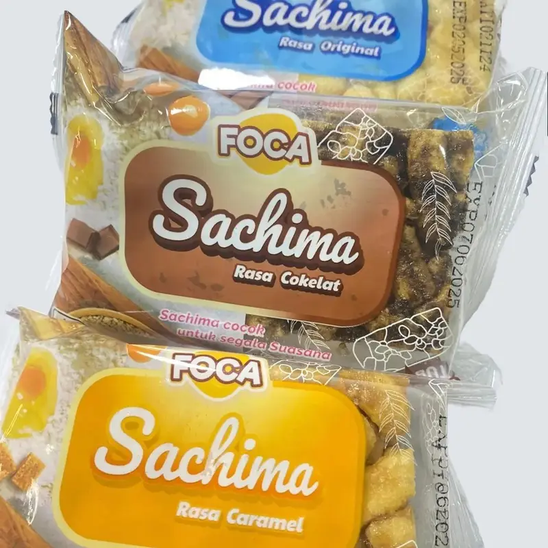 Foca Sachima bundling product  3 varian rasa Kue Manis Cemilan Fast Breakfsast 10 pcs 0