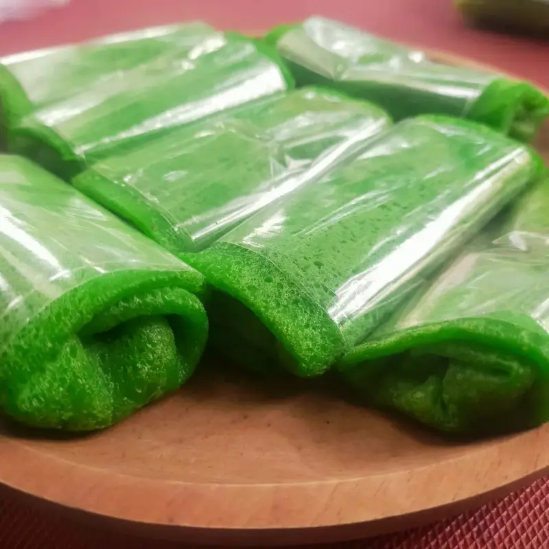 AliMaMa - PLASTIK KUE BASAH (100 PCS)- Plastic Risol Risoles Dadar Gulung Lemper OPP Gorengan Selembar Selapis Lem Seal Murah Medan Kitchenware 3