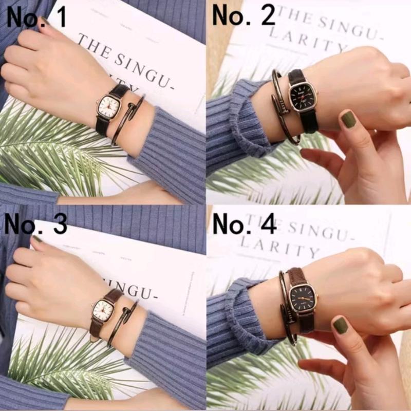 Jam Tangan Wanita Retro untuk Bisnis Korean Importi - Model Terbaru - Watches 5