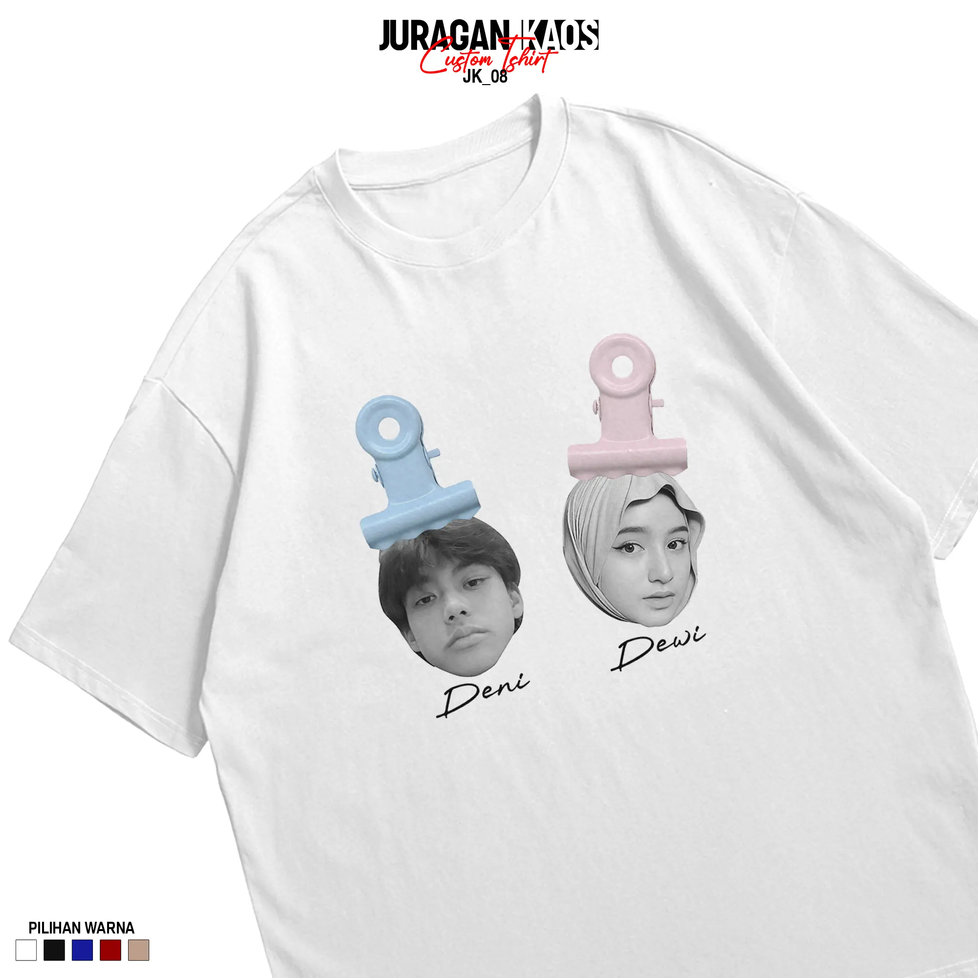 Lengan Pendek ( PUTIH )