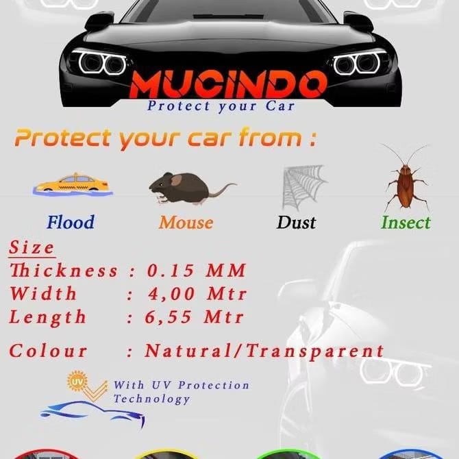 Cover Anti Banjir Seluruh Mobil Anti Flood Whole Car