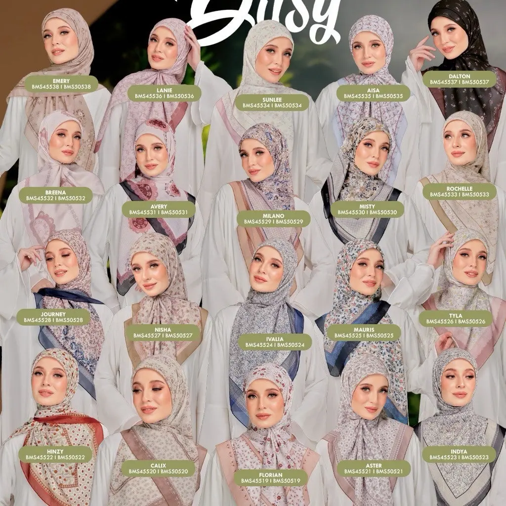 Hanami Ditsy Bawal 45” & 50”