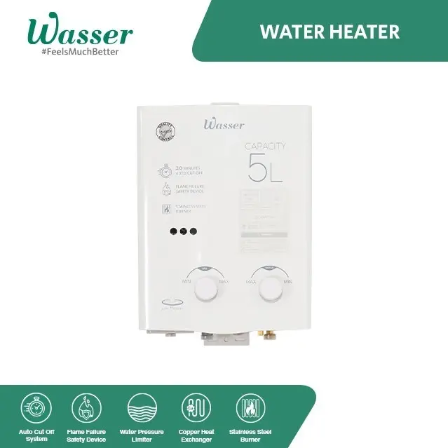 WATER HEATER WASSER GAS / PEMANAS AIR WASSER WH 501 A ORI - WH 501