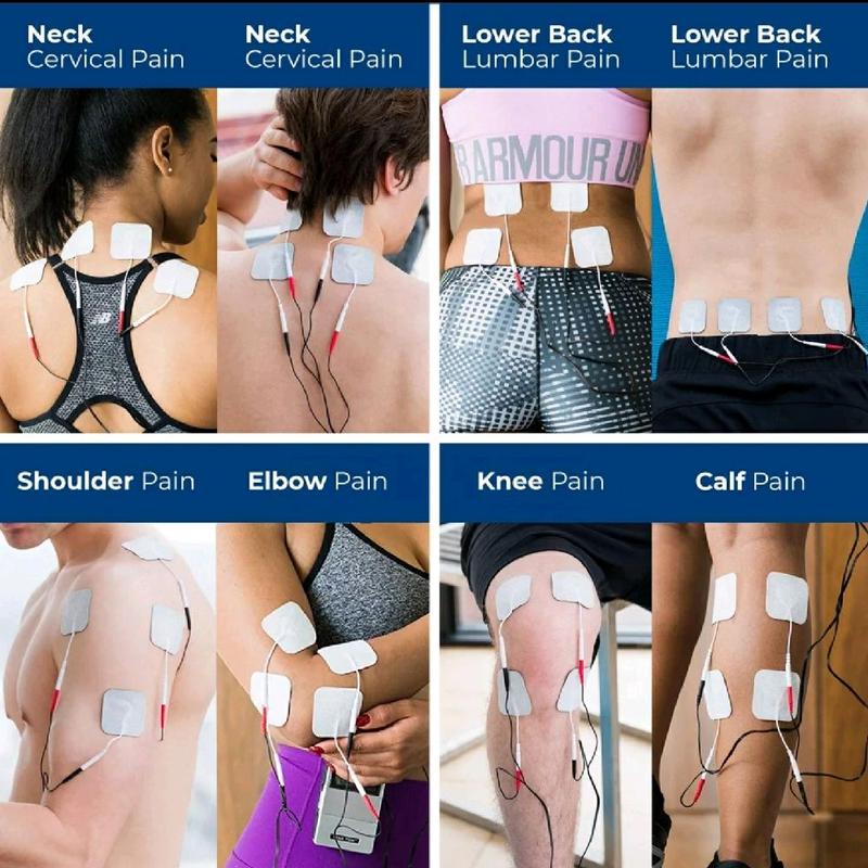 TENS EMS Fisioterapi Electrical Stimulasi European Certification Elektrik - Alat Fisioterapi Elektrik Perawatan Therapy 5