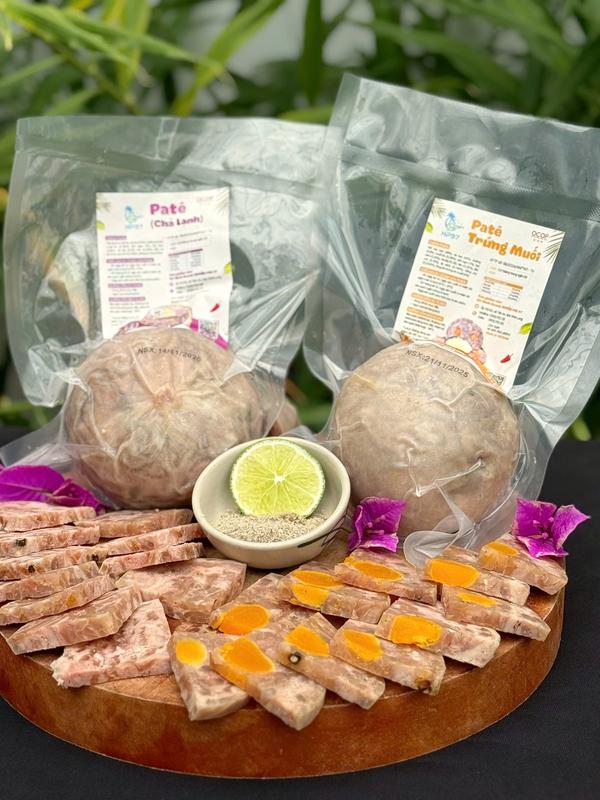 Combo 500g Patê mini truyền thống + 500g Patê mini trứng muối