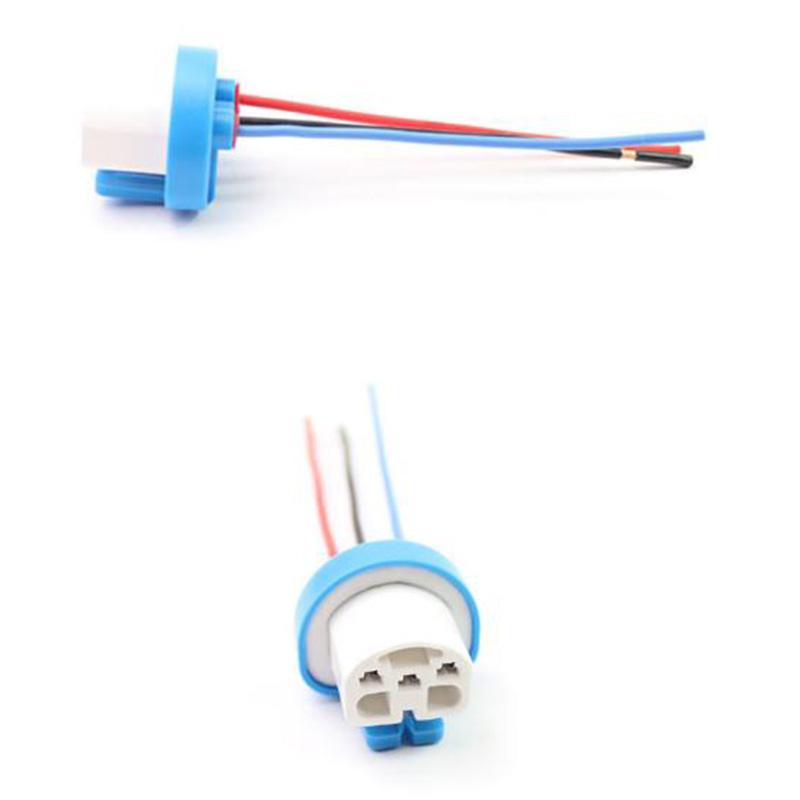 Product Introduction of 9007 9004 HB5 Female Wire Connector Wiring Harness Pigtail Plug Socket Adapter 21
