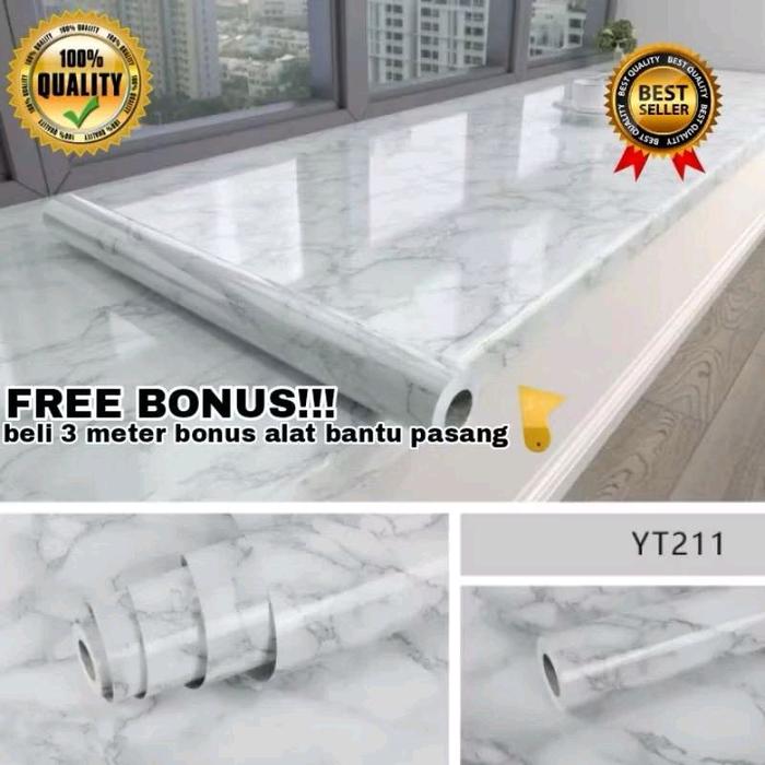 Gambar Wallpaper stiker dapur premium anti minyak dan anti air dari MANDDIRI JAYA ABADI ART Kota Bekasi Tokopedia