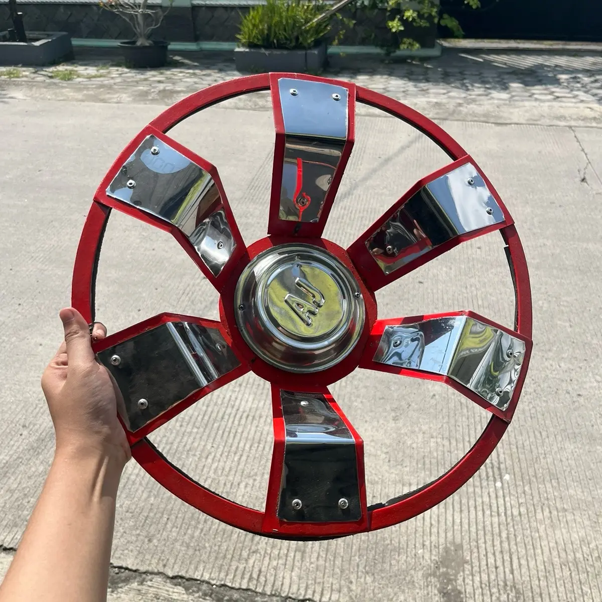 Weldop truk spider Ring 16 daun 6 gratis dudukan Weldop truk spider Ring 16 daun 6 gratis dudukan