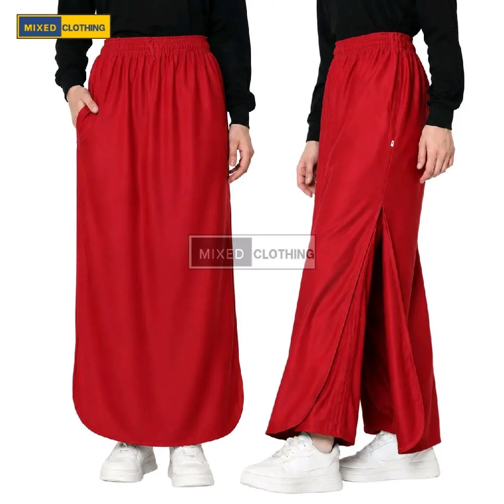 MIXEDCLOTHING ROCELA/ROK CELANA OLAHRAGA WANITA MUSLIM Sport Bahan Lotto Super Ukuran M-XXXL Cocok untuk Senam & Aktivitas Olahraga - Pria