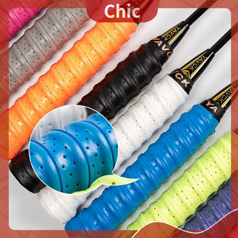 Băng Tay Cầm Thể Thao Chống Trượt Thoáng Khí, Băng Mồ Hôi, Băng Tennis, Vợt Cầu Lông Nam Sport Tập Gym Cao Su 0