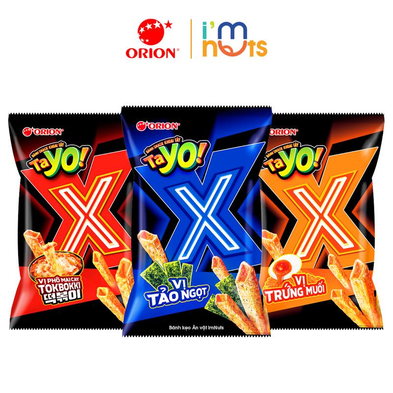 Combo 5 Gói Bánh Snack Khoai Tây Tayo X Orion Đủ Vị Gói Nhỏ Và Gói Lớn