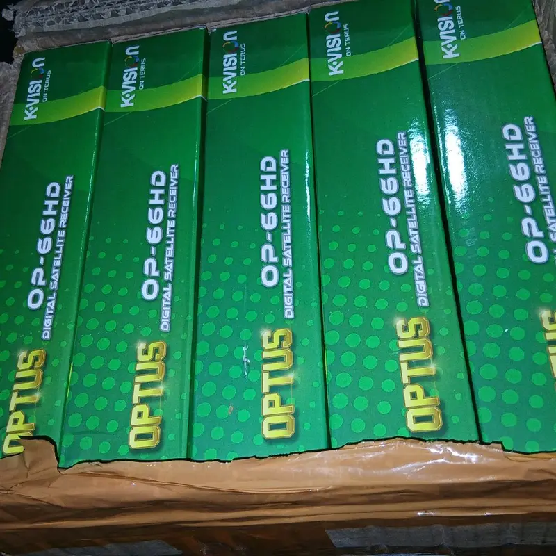 Receiver Optus 66-HD K-Vision C Band/Ku Band Bonus 1 Tahun Paket Cling 4