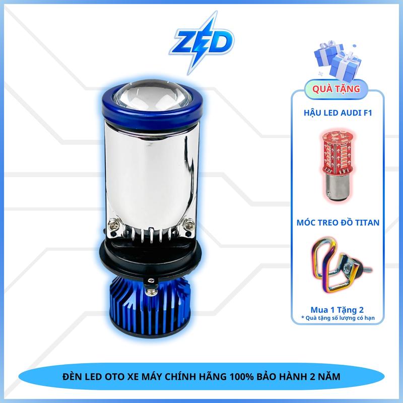 [Hàng Chuẩn ZED LIGHT] Đèn Pha LED Bi Cầu T9 PRO ( Bản Mới 2025 ) - 45W, Sáng Trắng 6000K, 12-24V Điện Bình, Chân Bóng H4 Chuyên Lắp ÔTô, Xe Máy - Phụ Tùng