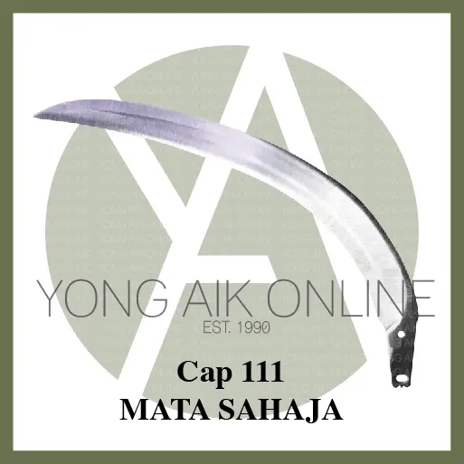 CAP 111 Egrek/Sabit TRIPLE 111 UNTUK POKOK SAWIT USE FOR OIL PALM TREE Blade Tool untuk pokok sawit