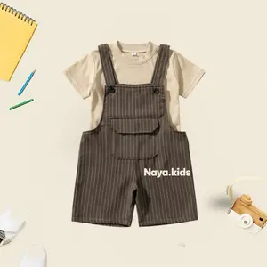 Kuma jumpsuit anak laki laki perempuan overall anak harian usia 1-5 tahun