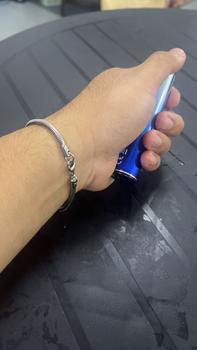 Product Review of Gelang Tangan Lelaki dan Wanita, Bahan Keluli Titanium, Rekaan Bergaya, Gaya Hip-hop, Mudah dan Mendominasi, Reka Bentuk Tulang Ular from A**d 0