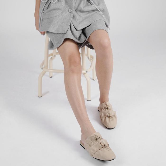 Gambar WATT Rocco Ladies Mules - Sand dari WATT Kota Tangerang Tokopedia