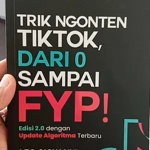 WAGMI Buku Trik Ngonten TikTok Edisi 2.0 dari 0 Sampai FYP 2.0 + Admin Mentor Belajar Cara FYP Berkali-kali BerGaransi by leo_giovanni FYP ONLY