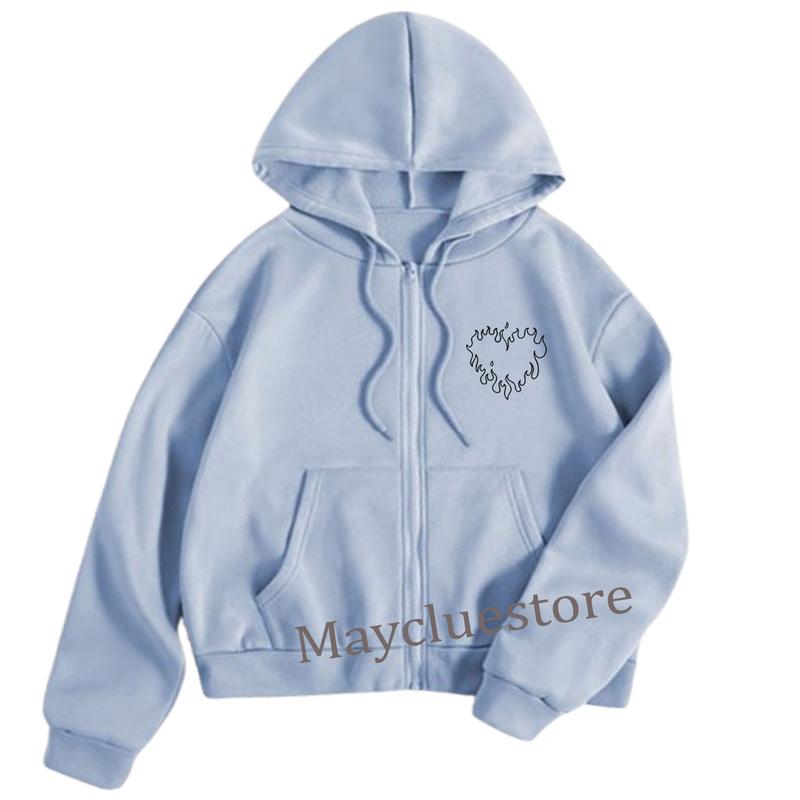 Hoodie Zipper Love ap hoodie zipper wanita korena style Bigsize L XL XXL XXXL XXXXL Jumbo jaket pria wanita aesthetic tebal jaket jumper wanita dan pria bahan flecee jaket hoodie wanita bisa cod 3