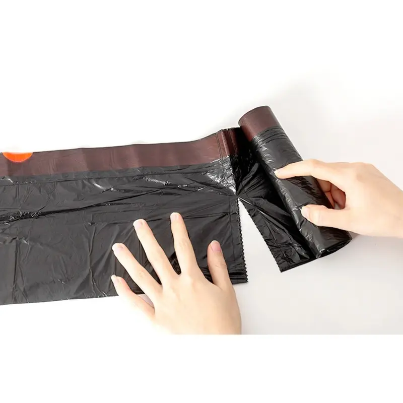 Túi Đựng Rác Dây Rút Tự Động, Dày Dặn, Dùng Trong Gia Đình Và Nhà Bếp, Dùng Một Lần, Túi Đựng Rác 6