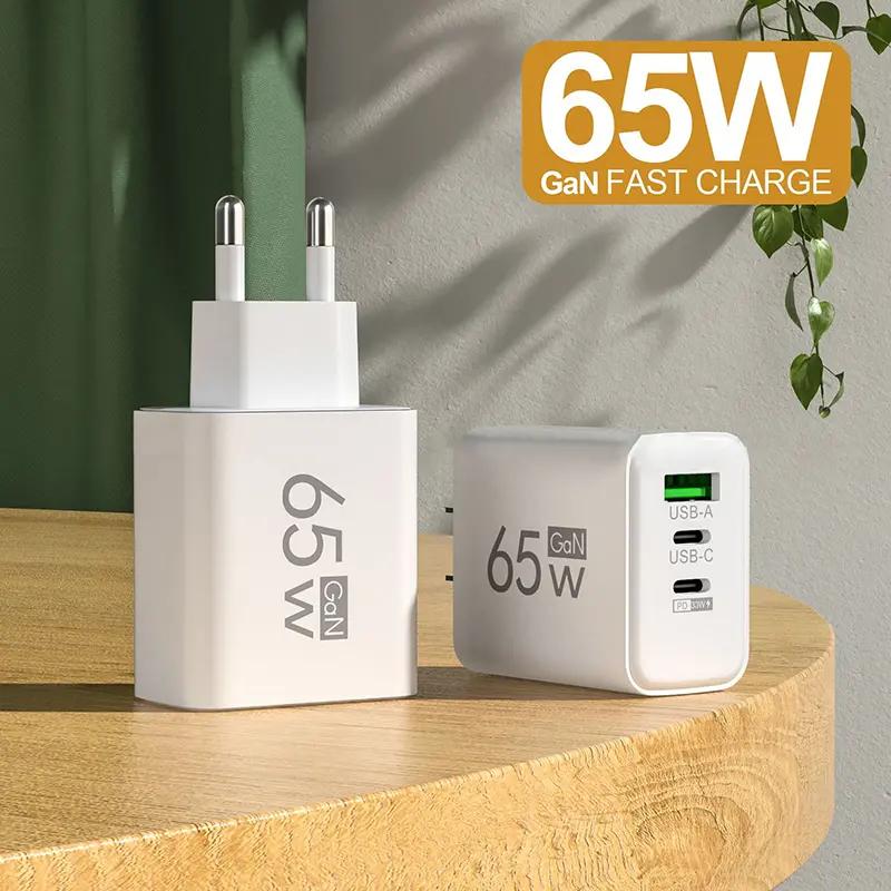 65W USB loại - CDD nhanh chóng tính phí bộ sạc điện thoại cho Iphone cho Samsung Xiaomi Huawei đệm máy tính bảng phổ quát bộ điều hợp điện du lịch
