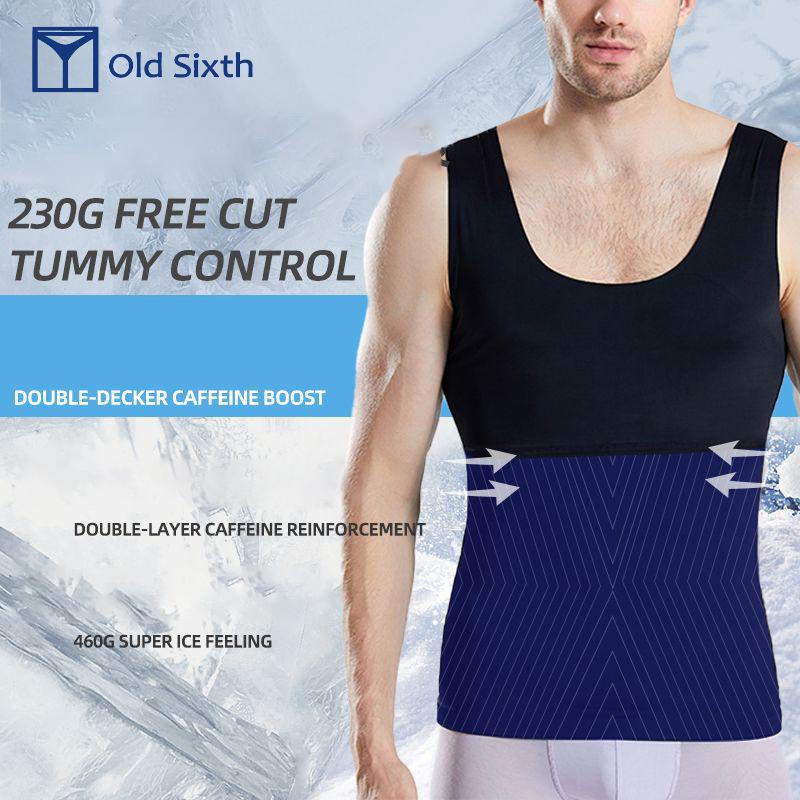 Áo Nịt Ngực Định Hình Cơ Thể, Dành Cho Nam Giới, Nén Bụng Và Bụng, Đồ Định Hình Cơ Thể, Nén Ngực