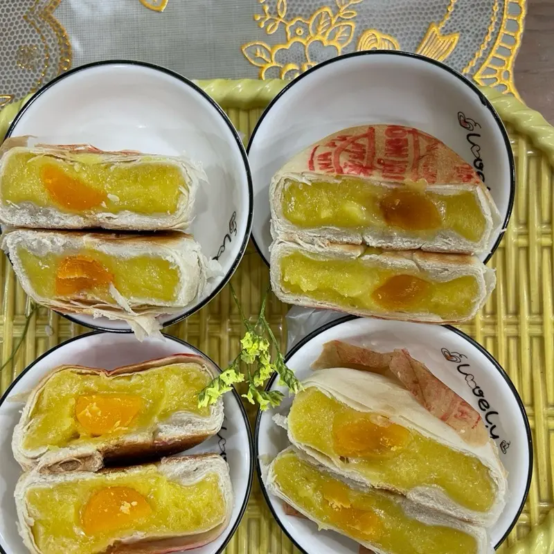 một cây trải nghiệm bánh pía xưa (size 350gr/cây) 5