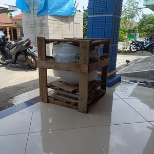 Bak mandi minimalis motif gelombang T 56 cm d 48 cm ( ongkir chat admin )