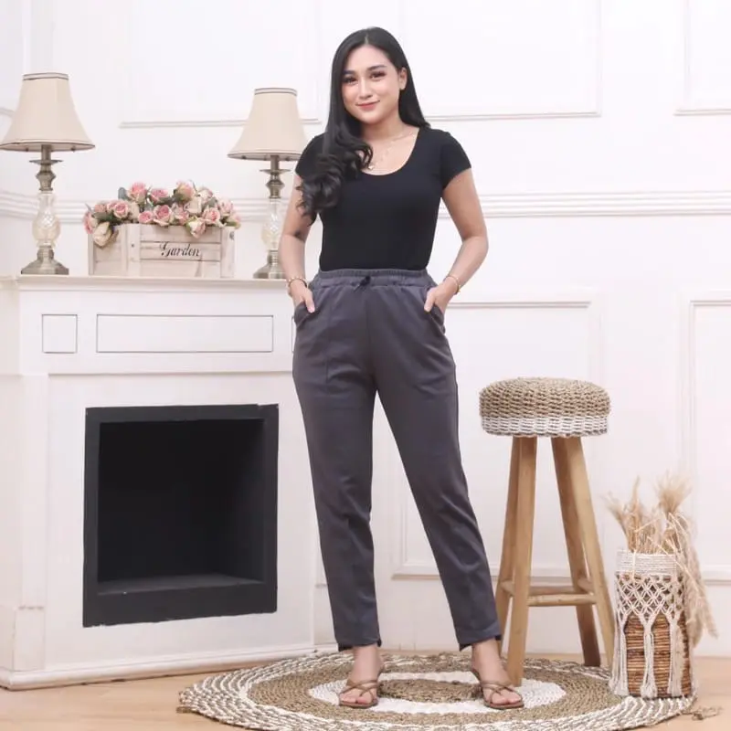 Celana Wanita Baggy Pants Bahan Paraguay 2