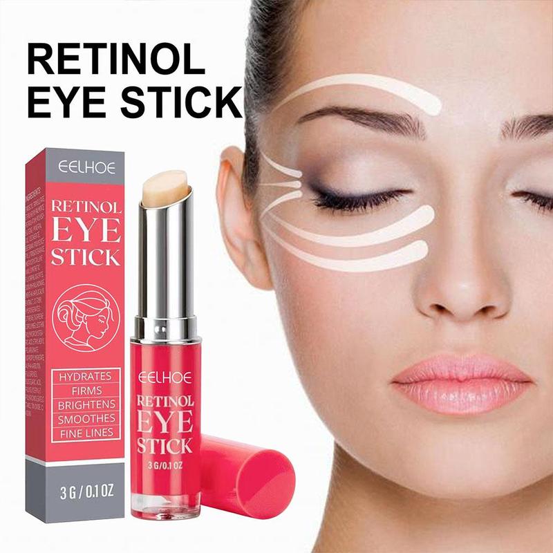 Product Introduction of EELHOE Krim Mata Retinol Stick 3g Perawatan Mata Melembabkan dan Melembabkan Mengencangkan Kulit Menghaluskan Garis Mata Mencerahkan Lingkaran Hitam dan Kantung Mata 22