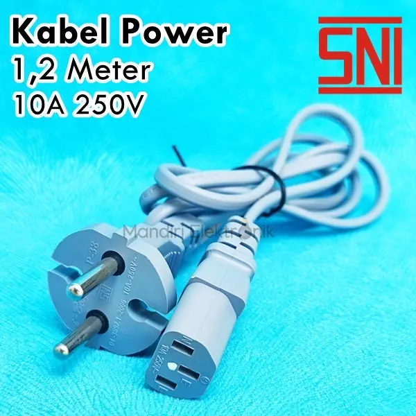 Kabel Magic Com Magiccom Kabel 3 Lubang - Colokan Magic Com Rice Cooker Kabel Komputer 3 Lubang