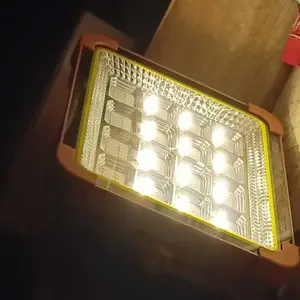 【Garansi 1 tahun】 Lampu Tenaga Surya Cell Multifungsi Lampu Panel Camping Emergency 5000W Lampu Sorot Solar LED Indoor Outdoor