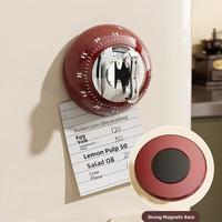 Gambar BITCBae 1PC kitchen timer digital  Desain penyerapan magnetik yang kuat, penyesuaian putaran 360°,pengatur waktu magnetik dapur - Red dari 76 RIDER & Logo Kota Cirebon 4 Tokopedia