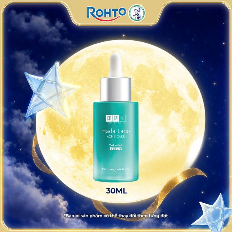 Serum dưỡng ẩm cho da mụn, nhạy cảm Hada Labo Acne Care Calming Serum 30ml