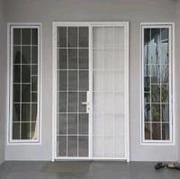 Gambar pintu tralis kawat nyamuk . pintu pengaman . pager . kanopi . railing dari Bilshop Las Kota Bekasi 5 Tokopedia