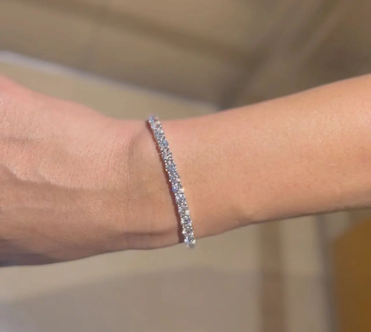 ABCDE - 3MM MOISSIANTE DIAMOND BRACELET