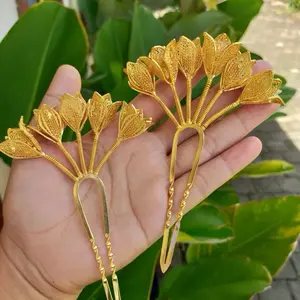 Cucuk Cempaka Kendari Alpaka Lapis Emas