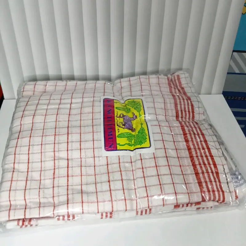1 lusin / 12 pcs Sebet Makan / Lap Makan Merk Kancil Bahan Katun Premium  , Tebal dan Mudah Menyerap Ukuran Jumbo 57 cm x 52 cm isi 12 pcs 1