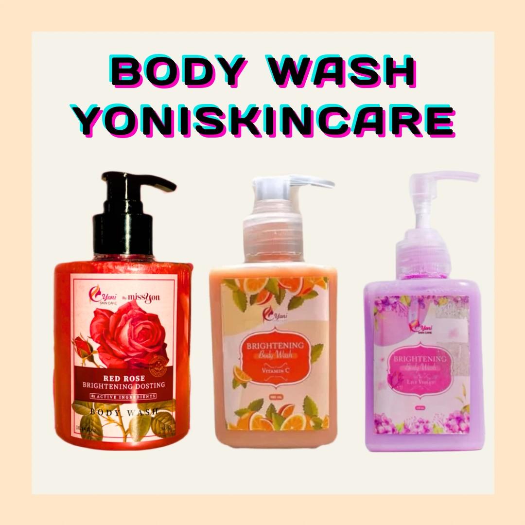 YONI SKINCARE BODY WASH ( SABUN MANDI SABUN MISYOON YANG MENCERAHKAN MELEMBABKAN Soap Cair Membersihkan Melembutkan Pencerah Tubuh Tangan Memutihkan YONI SKINCARE BODY WASH ( SABUN MANDI SABUN MISYOON YANG MENCERAHKAN MELEMBABKAN Soap Cair Membersihkan Melembutkan Pencerah Tubuh Tangan Memutihkan