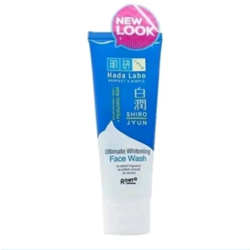 Hada Labo Shirojyun Ultimate Whitening Face Wash - Sabun Cuci Muka Membersihkan Wajah 7