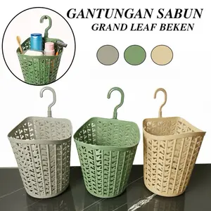 Gantungan Kamar Mandi Grand Leaf Beken Gantungan Sabun Keranjang Serbaguna