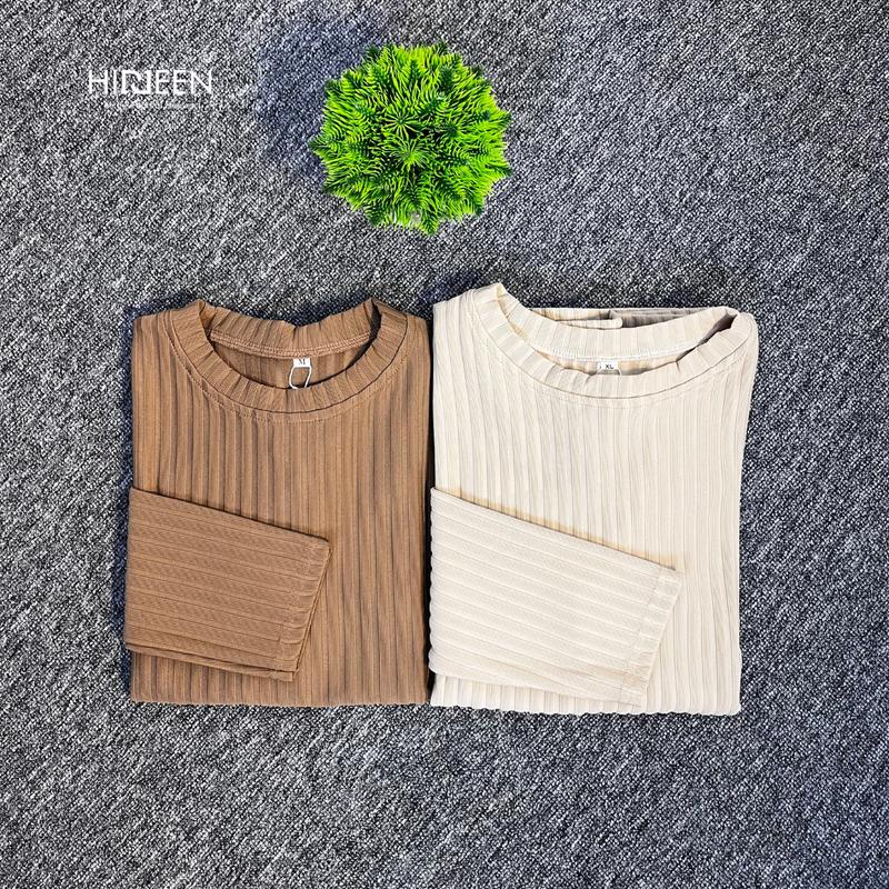 Hiddeen - Kaos Knit - Inner Kaos - Kaos Lengan Panjang - Unisex 0