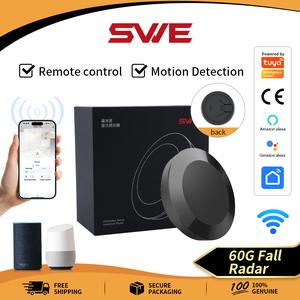 Radar Pengesanan Jatuh Pintar Wi-Fi SWE, Tanpa Sentuhan, Sesuai untuk Warga Emas, dengan Penggera Jatuh Safety Security