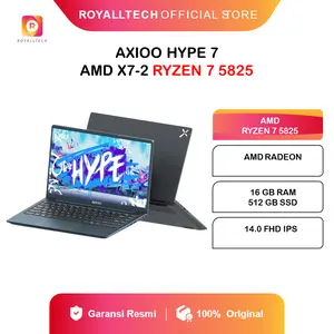 Laptop AXIOO HYPE 7 AMD X7-2 RYZEN 7 5825 16GB 512GB SSD W11 14.0FHD IPS Backlit HDMI