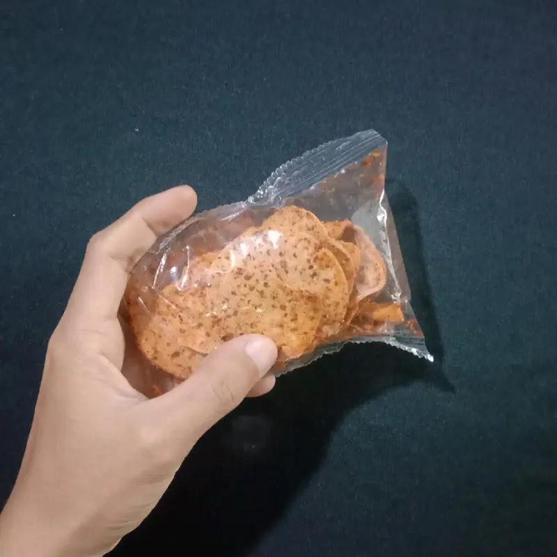 Basreng Koin Pedas Isi 20 Pcs Snack Keripik Cemilan Kering Goreng 2