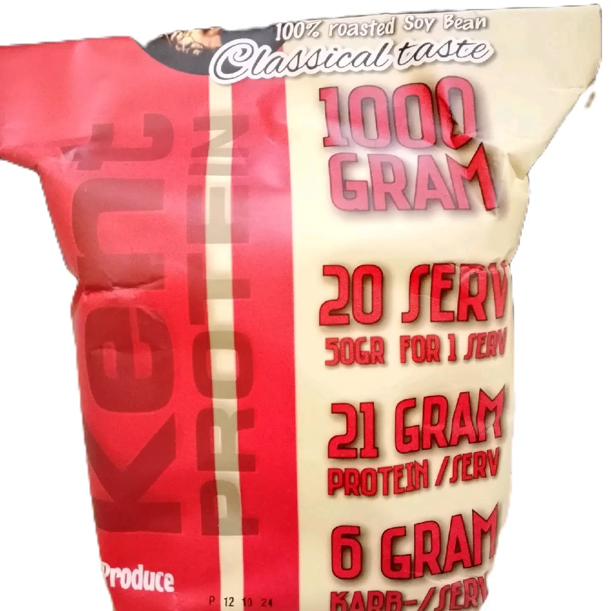 Susu Protein Kedelai Nabati 1kg | Vegan Friendly - Support Gaya Hidup Seimbang dan  Cocok Untuk Pemula Gym