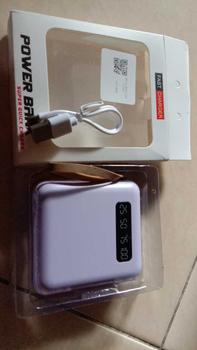 Product Review of 【COD】Hot Sale 20000mAh Mini Power Bank with 4 USB Ports Fast Charging and LED Display, Portable for iOS/Android Phone Charging - Power Bank Charger Pink (Free Shipping) from m**a j**o 2